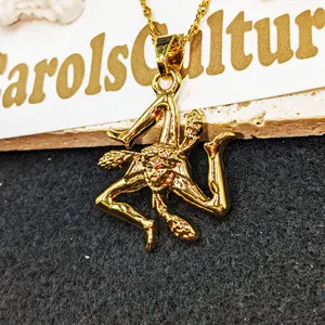 Sicily Necklace / Map Jewelry Flag Gift - Elegant Design for Themed