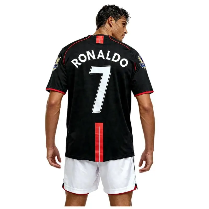 0708 Away Retro Soccer Jersey #7 Champions League Edition
