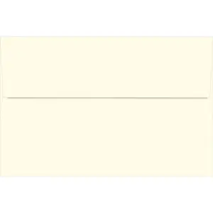 Ivory A9 Envelopes, 5.75" x 8.75", Gum Adhesive Seal, Fits 5.5" x 8.5" Invitations, 100 GSM, 40 Count (2013159)