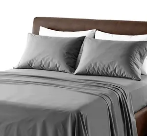 Beddora Sheet Set – 4 Piece Soft & Cooling Bed Sheets Set – Deep Pockets, Wrinkle-Free Luxury – Breathable Microfiber for Women, Men & Kids – Includes Fitted, Flat Sheet & 2 Pillowcases