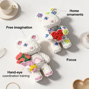 Creative Love Series Building Block Model, 1184pcs, Original Authentic, New 2026 Design, Perfect Gift, Enhances Hand-Eye Coordination