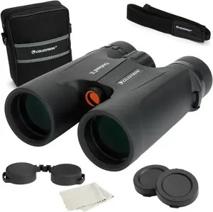 Celestron - Outland X 8x42 Binoculars – Ideal for Birding and Outdoors – 42mm Objective Lenses – Wide 7° Field of View – BaK-4 Prisms – Multi-Coated – Waterproof and Fogproof