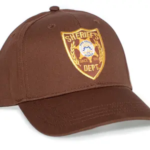 Walking Dead Brown Sheriff's Dept Hat Baseball Cap Rick Grimes Shane Walsh Cosplay Hat Adult Unisex