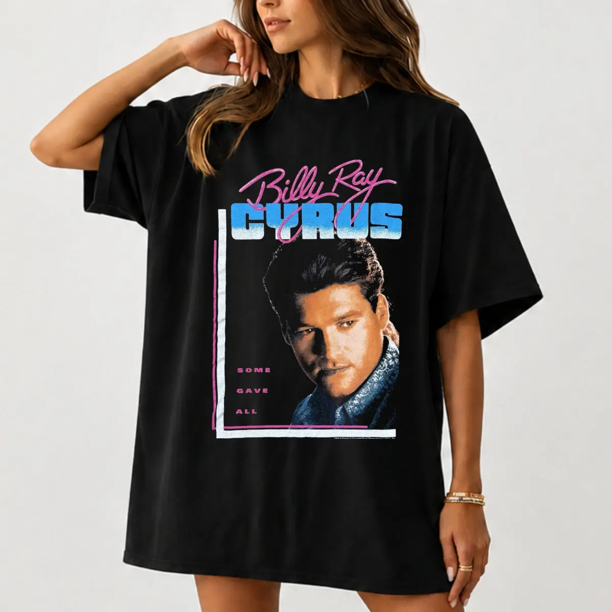 Billy Ray Cyrus Shirt Country Music Graphic Tee For Woman And Man