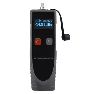ILCT-740 OPM Optical Power Meter Digital Tester, -70 ~ 6dBm with 6 Optic Wave Length, Portable Fiber Optic Cable Tester with FC converter for FC/SC/ST