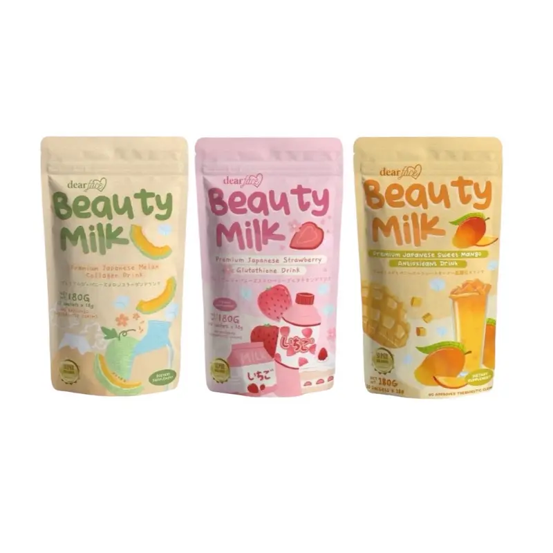 strawberry beauty milk - TikTok Shop