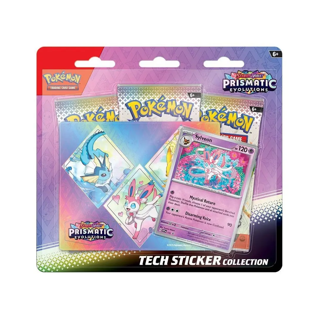 Scarlet & Violet—Prismatic Evolutions Tech Sticker Collection Sylveon