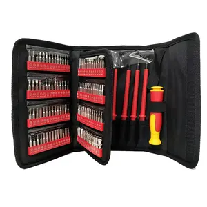 123 in one household electrician set, cross shaped tweezers, hexagonal insulated screwdriver, home appliance repair kit, Magnetic Screwdriver Tools