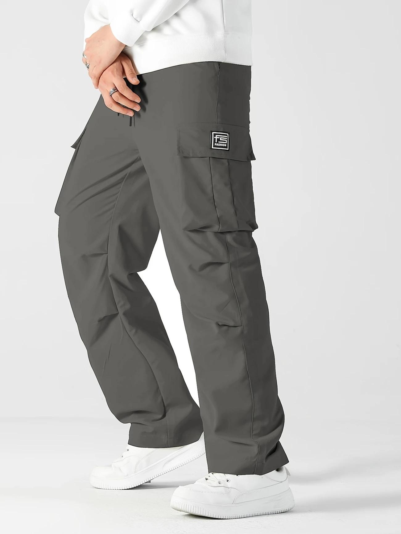 3 Pack Men's Tactical Cargo Pants, Elastic Waistband & Multi-Pocket Design, Perfect for Spring & Summer, Ideal for Outdoor Activities, Trouser, Menswear tiktokshopspringglowup 3 Pack Men's Tactical Cargo Pants, Elastic Waistband & Multi-Pocket Design, Perfect for Spring & Summer, Ideal for Outdoor Activities, Trouser, Menswear tiktokshopspringglowup