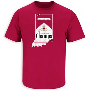 Flippin' Champs T-Shirt for Indiana College Football Fans (SM-5XL)