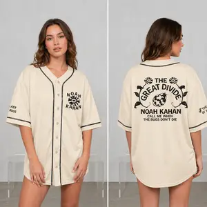 Noah Kahan Baseball Jersey, The Great Divide Tour Shirt, I'll Leave Porch Light On Concert Tee, The Last of the Bugs Shirt, Country Music Concert Tee, Noah Kahan T-Shirt