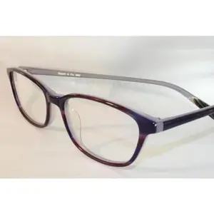 S&C Charlotte Light Purple Clear Fashion Italy Acetate Eyeglasses -Wo