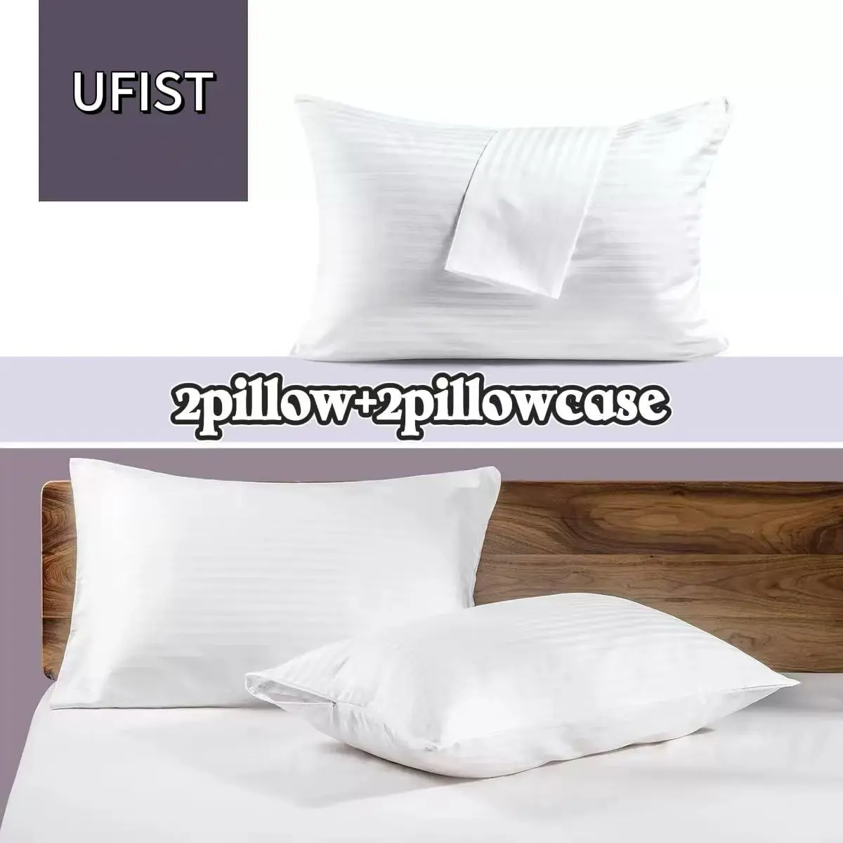pillow and pillowcase-2pcs
