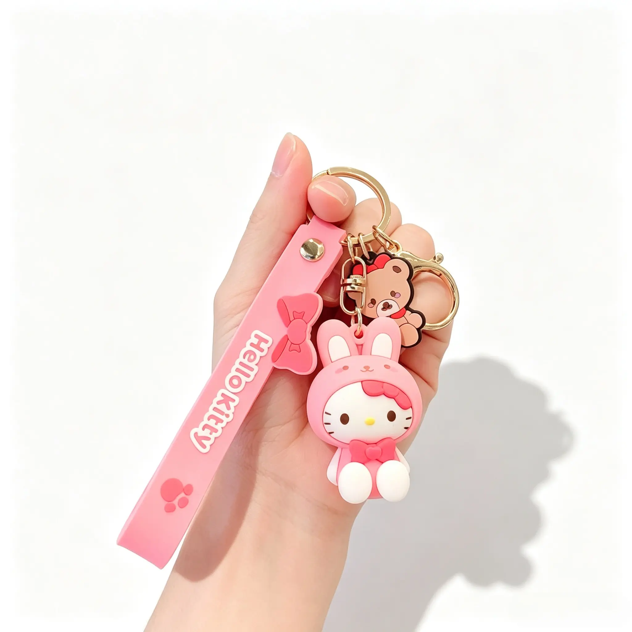 Sanrio Keychain, Sweet Character Trinket, Delightful Small Gift For Sanrio Admirers For Casual Occasions