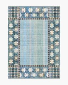 Rowley Blue Flatwoven Rug