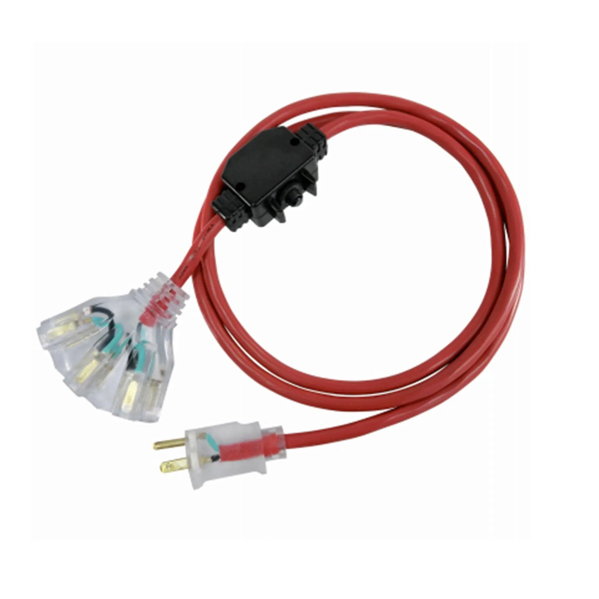Master Electrician 25 Feet Outdoor Extension Cord with Inline Circuit Breaker Master Electrician 25 Feet Outdoor Extension Cord with Inline Circuit Breaker