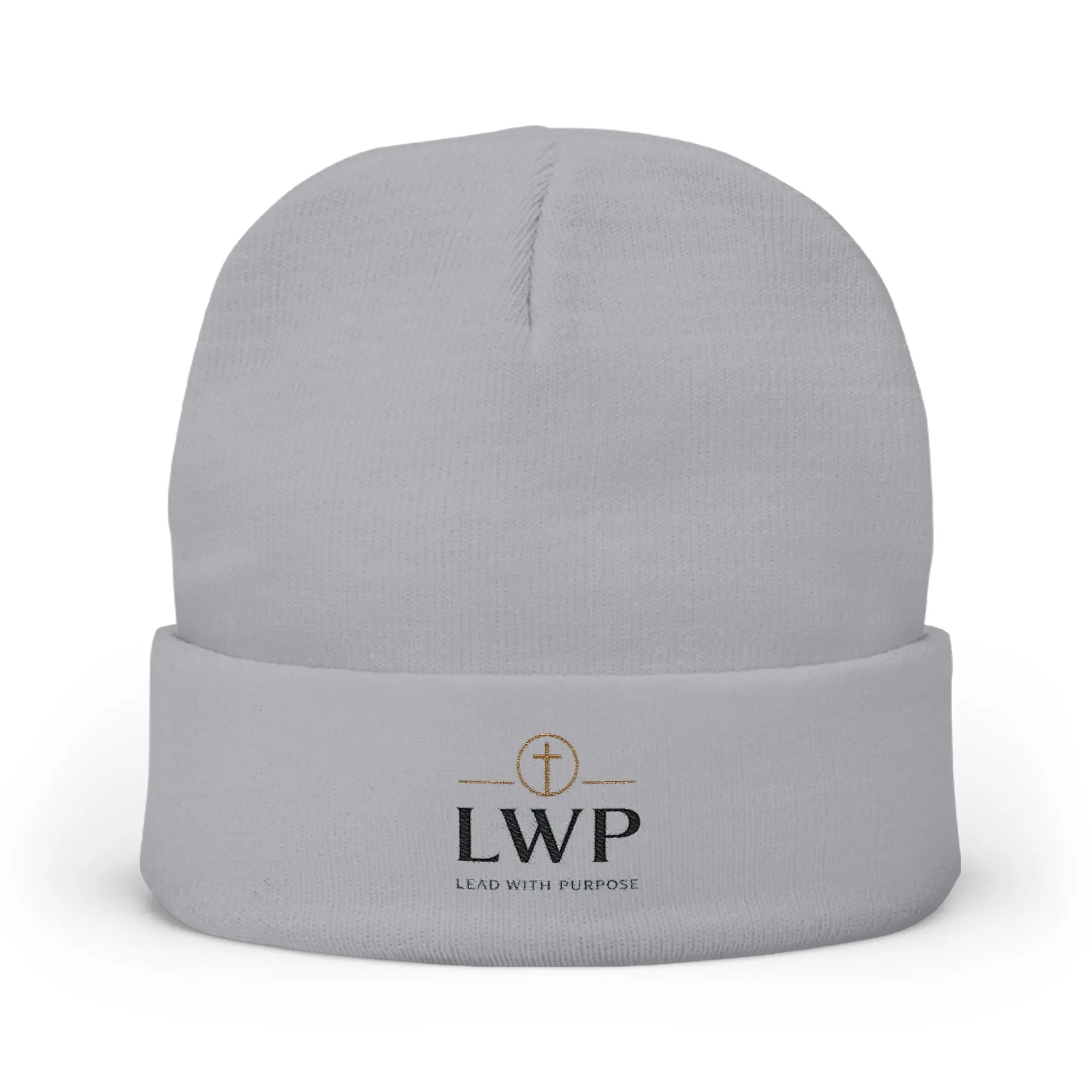 Embroidered LWP Logo Knit Beanie — Cozy Winter Hat