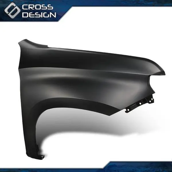 CROSS DESIGN New Easy-Install Steel Truck Splash Guard Fender, Front Passenger Side Protection, Direct Factory Pricing, Fit For 2019-2025 Chevrolet Silverado 1500