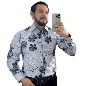 FLOWER MEN’S LONG SLEEVE (FITTED)