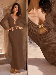 Winter Christmas Wedding Cocktail Party Formal Gown 1pc,Bohemia, Suitable For Going Out, Concert, Party, Club  Outfits,Garden Wedding Guest Dress, Elegant Dress For Women, Concert, Party, Club Outfits, Valentine's Day