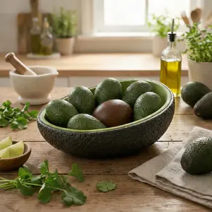 LV 3D Avocado Bowl | Decor | Tableware | Decorative Bowl | Fruit Bowl
