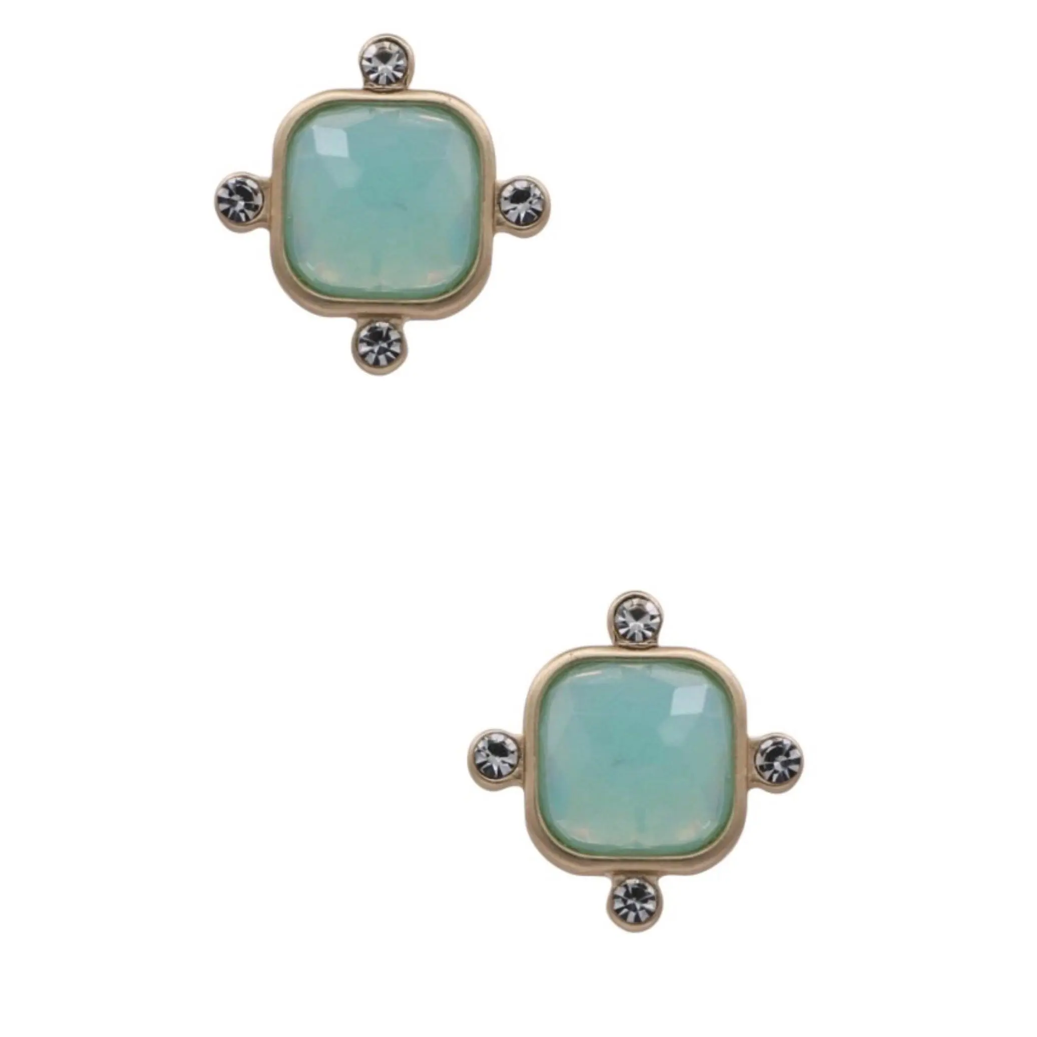 Teal Belle Earrings