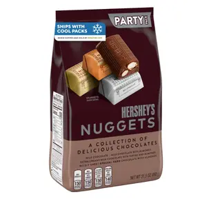 HERSHEY'S NUGGETS Assorted Chocolate Candy Party Pack, 31.5 oz HERSHEY'S NUGGETS Assorted Chocolate Candy Party Pack, 31.5 oz