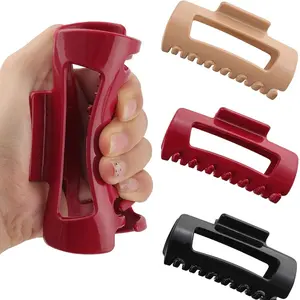 Soft Silicone Cloud Claw Clip for Women & Girls – Squishy Flexible Hair Clip, Gentle Grip & Unbreakable Design for Sleeping, Driving & Christmas Gifts