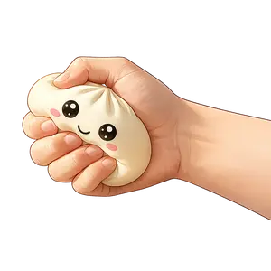 Fun Doh Mystery Slow Rise Dumpling VIRAL Squish Toy