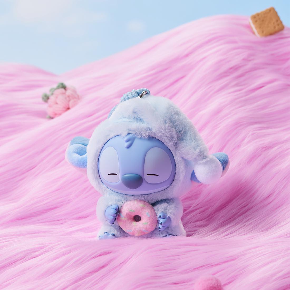 MINISO Disney Stitch Eat Before Sleep Vinyl Plush Blind Box | Cute Pajama Stitch Pendant & Bag Charm | Cozy Room Decor | Official Collectible, Ideal Graduation & Summer Gift #StitchBlindBox #PlushCharm #DisneyCollectible, Stitch Character