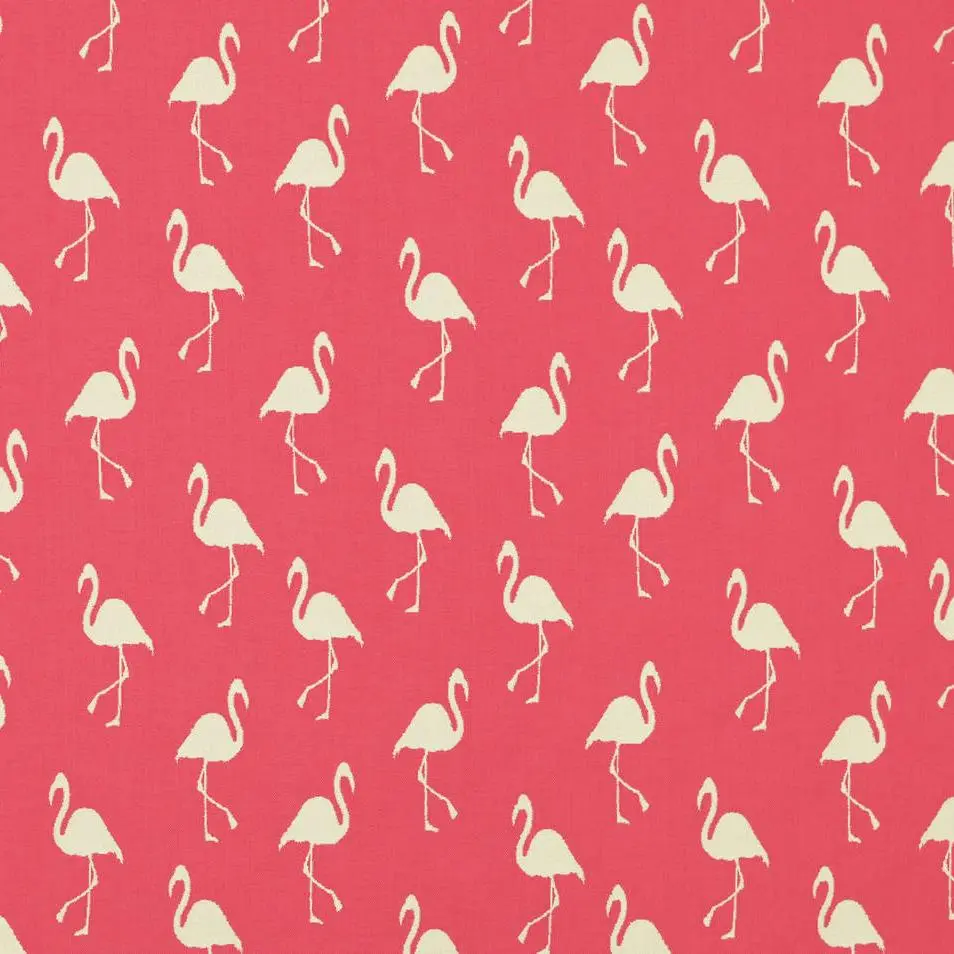 Flamingo Begonia Pink Covington Upholstery Fabric