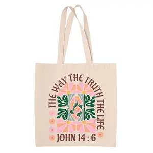 The Way The Truth The Life Christian Tote Bag | John 14:6 Faith Gift
