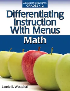 USED-Differentiating Instruction with Menus: Math (Grades K-2) by Westphal, Laurie E. (Paperback)