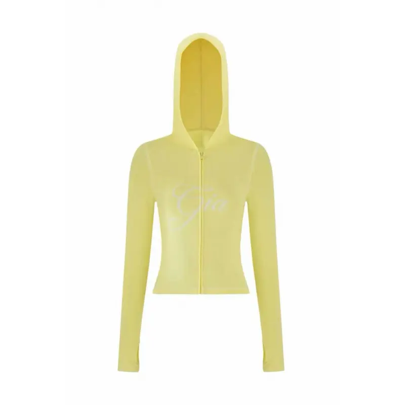 Light yellow letter jacket