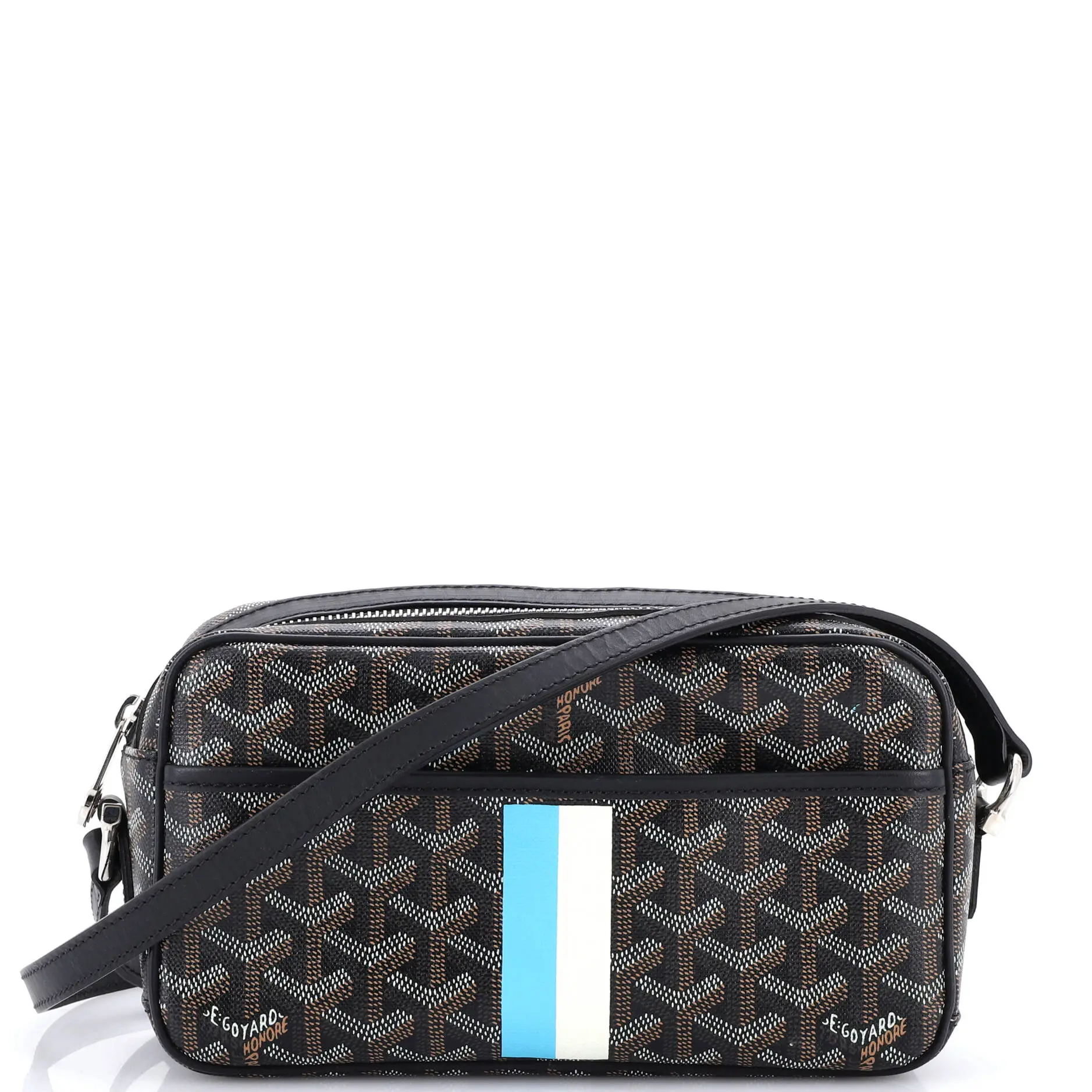 Pre-owned Goyard material Messenger Bags Cap Vert Bag Printed Coated Canvas by Rebag