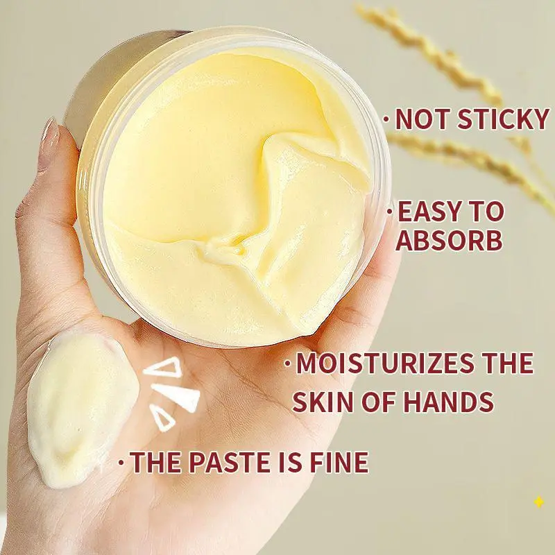 ROZINO All-Natural Fermented Rice Lees Hand Mask - Gentle, Hydrating Formula for Hand Skin Care - 280g Moisturizing Treatment