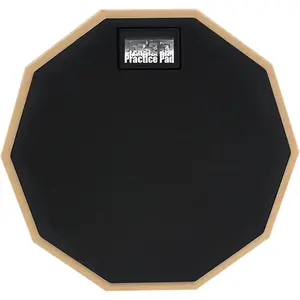 Drum Practice Pad - 8 inch  Surface High Density Compressed   Backside (Double-sided) (8 inch rubber)