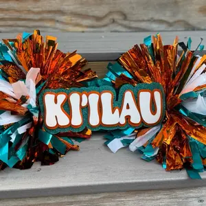 Custom Cheer spirit stick! School name, colors, athletics, football basketball soccer cheer track lacrosse field hockey ice hockey baseball softball biggest fan