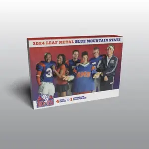 Leaf 2024 Blue Mountain State Metal Edition (1 Auto, 4 Base)