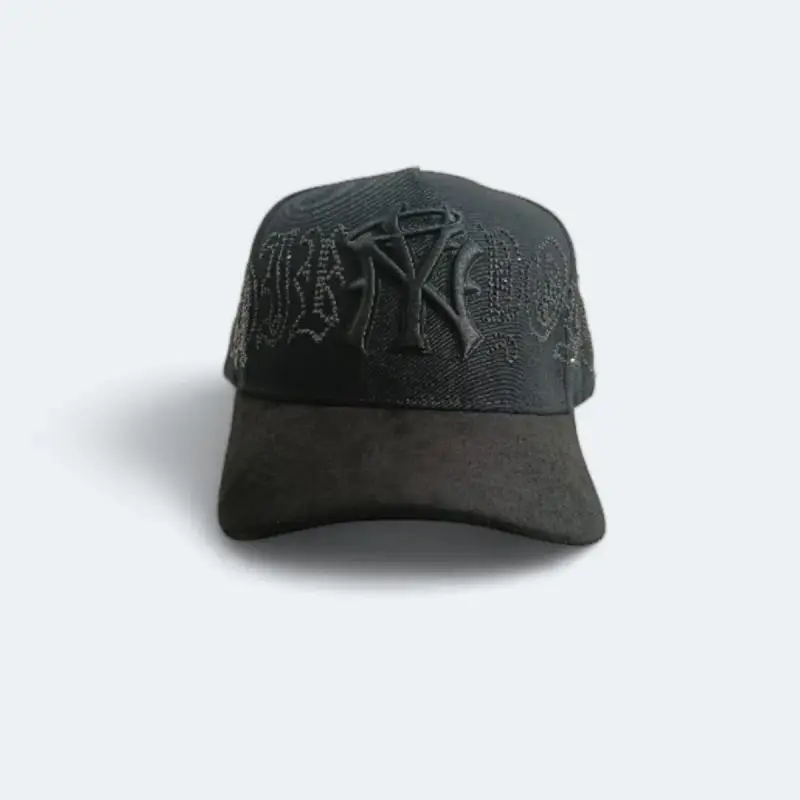 S Adjustable Cap From 31 Hats, Crystal Black New York Style,G Standard Quality