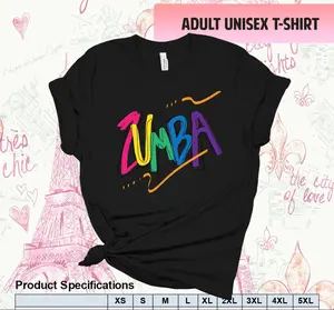 Personalized Zumba Tshirt, Gift for Her, Geometric Tshirt, Tank Top Tshirt, Dance Shirt, Workout Muscle Tank Top Tshirt, Cute Sassy Shirts for Her, Womens Merch Tshirt, Custom Tshirt, Motivational Tshirts, Gift for Mom, Soft Shirts for Her DSS54D