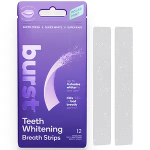 Dissolving Breath Strips-Instantly Fresh Breath, Intense Polar Mint Flavor, 12 Dissolvable Strips Included