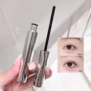 Waterproof Mascara, Black | Curling, Lengthening, & Volumizing Mascara | Long-Lasting Formula | Volume & Length | Eye Makeup | Everyday Lash Application