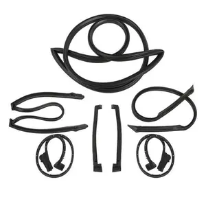 New Weather Strip Seal Full Weatherstrip Kit Fit For 84-89 Corvette C4 Coupe