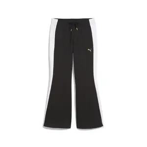 PUMA Womens T7 Flared Pants Casual - Black
