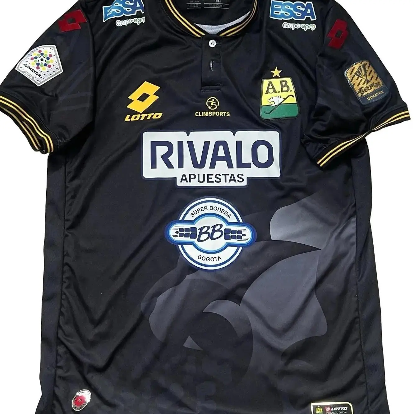 Atletico Bucaramanga 2024 Away Jersey-Bucaramanga Visitante Parches Campeón