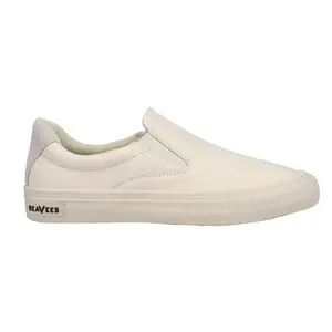 SeaVees Womens Hawthorne Slip On Sneakers Shoes Casual - Off White