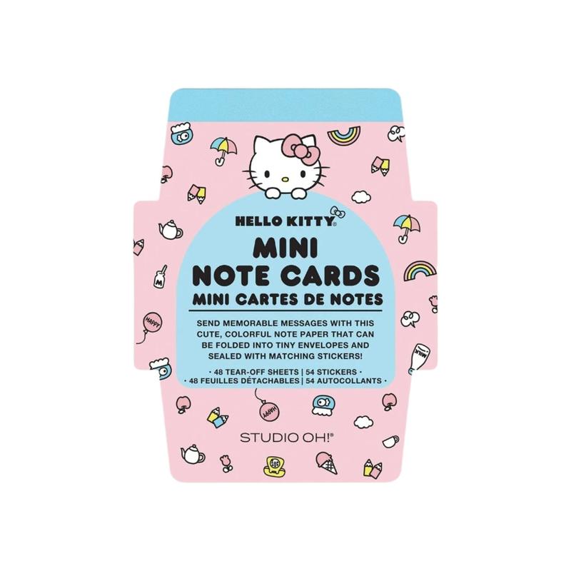 Hello Kitty x Studio Oh! Classic Pink Mini Memo with Stickers