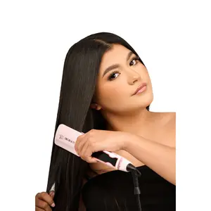 Professional Ceramic Flat Iron Hair Straightener with 360 Swivel Cord and LCD Display Comfort Smooth