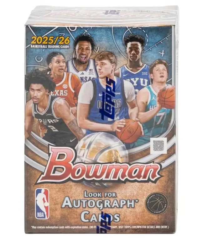 2025/26 Bowman Basketball UNRELEASED Box (6 PACKS)